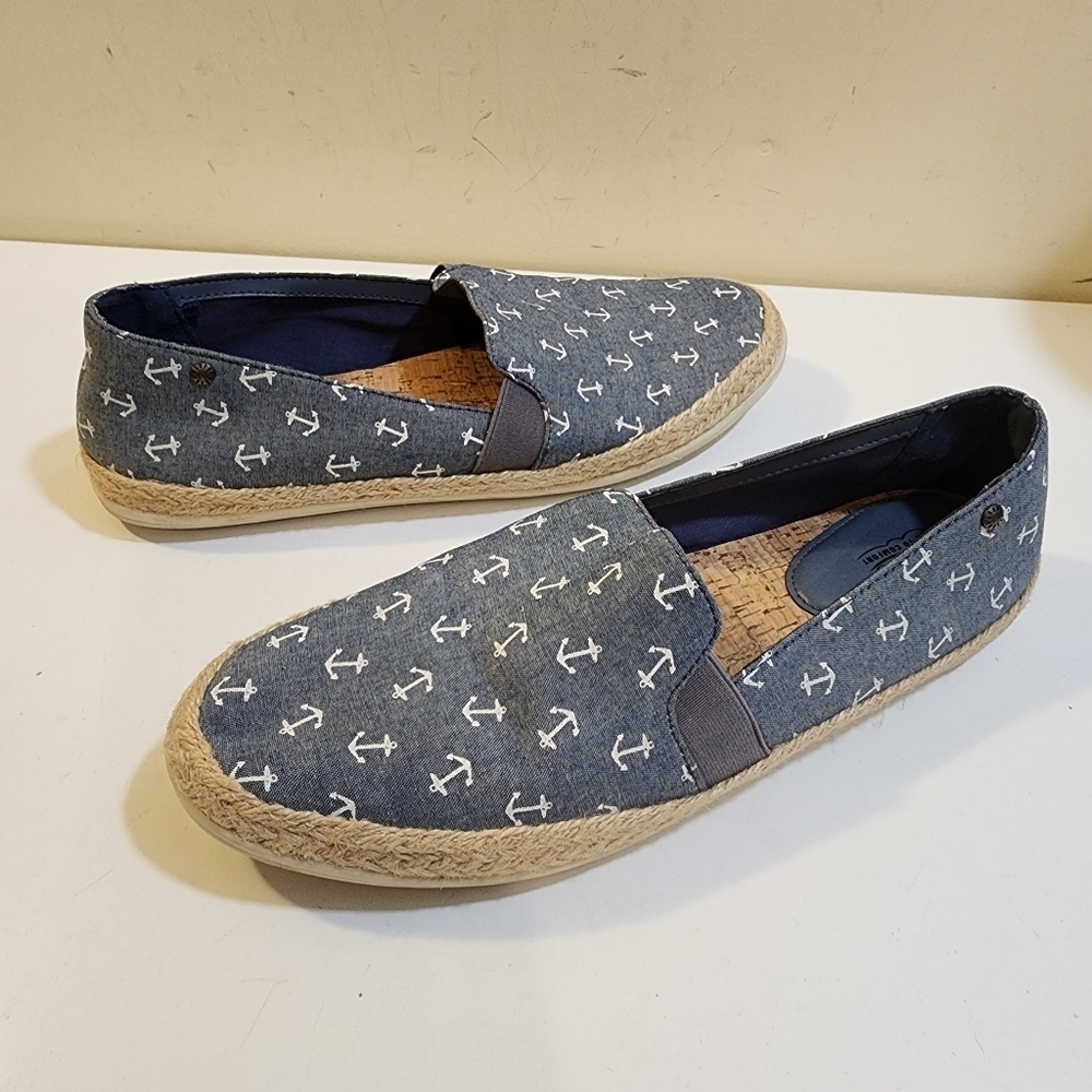 G.J. Bass Jenny Comfort Anchor Espadrille size 10M